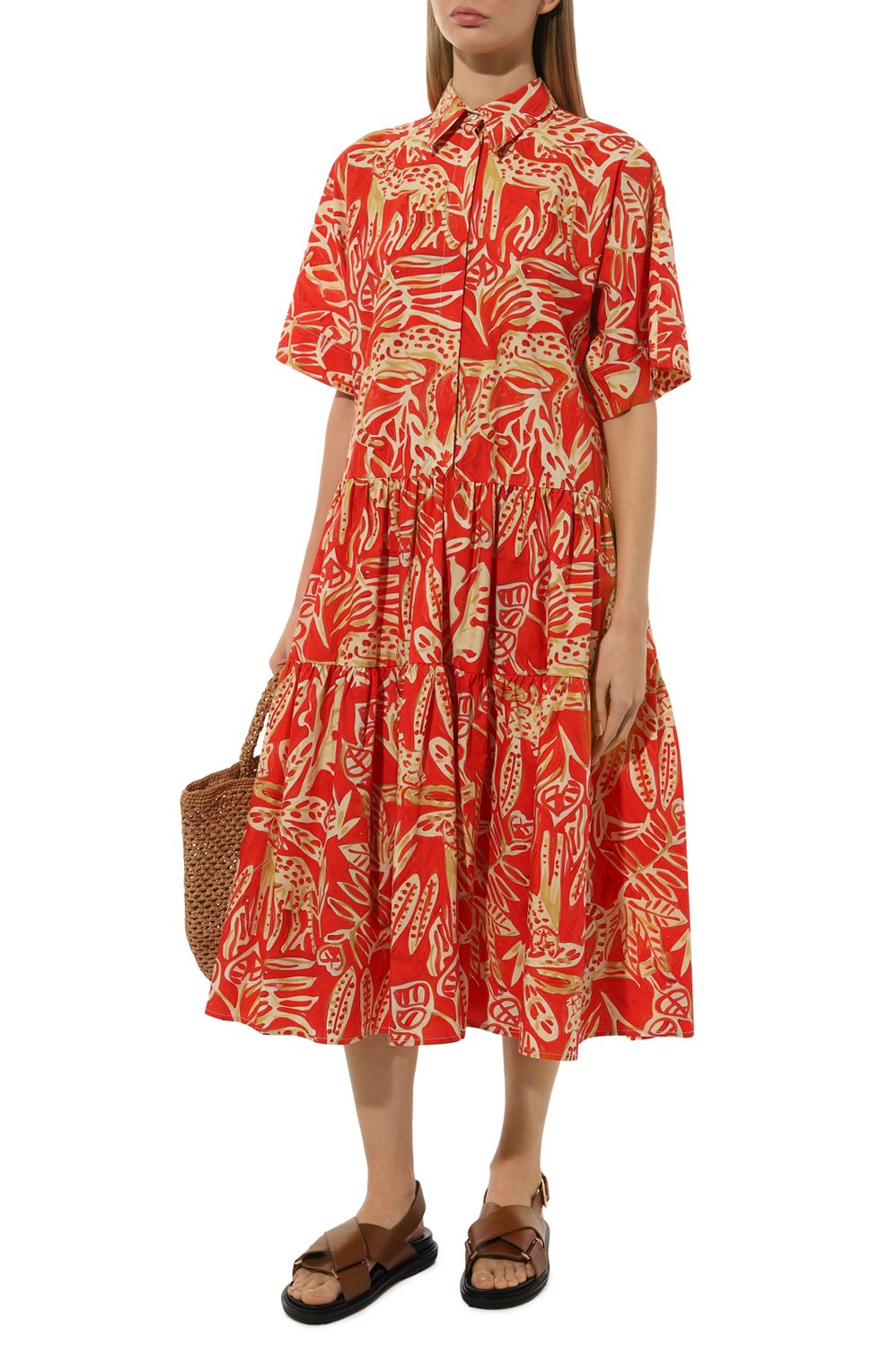 Хлопковое платье BEATRICE .B, арт. 23FE6039LE0C, фото 2