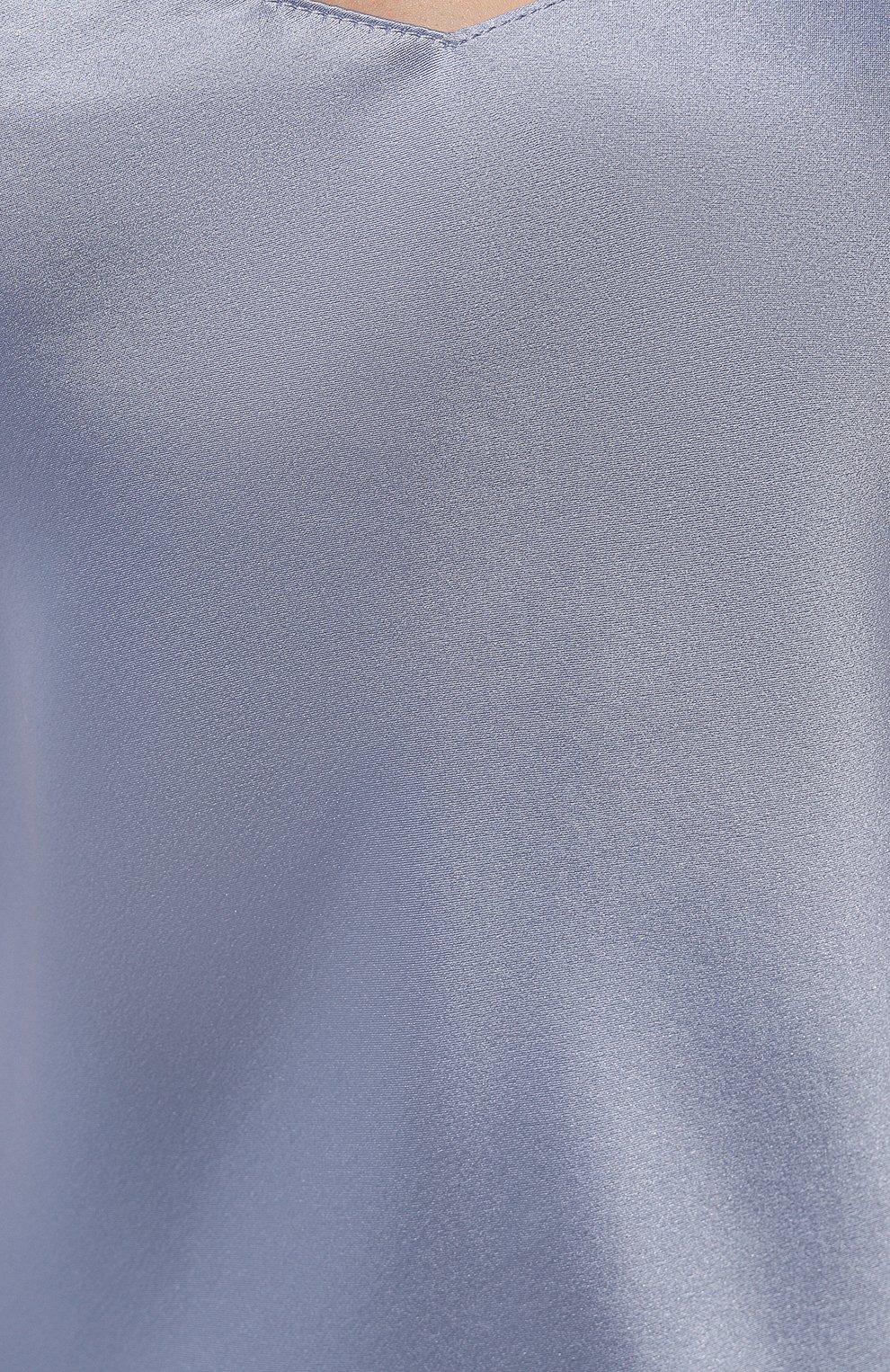 Шелковая сорочка LUNA DI SETA голубого цвета по цене 25140 руб., арт. VLST08008, фото 5 Шелковая сорочка LUNA DI SETA, арт. VLST08008, фото 5