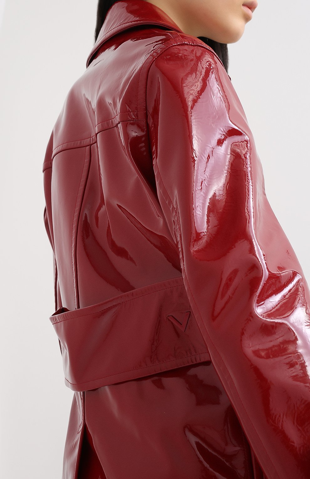 Кожаное пальто VALENTINO, арт. UB3NB05E5JR, фото 4