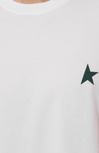 Хлопковая футболка GOLDEN GOOSE DELUXE BRAND, арт. GMP01220/P00086511257, фото 5
