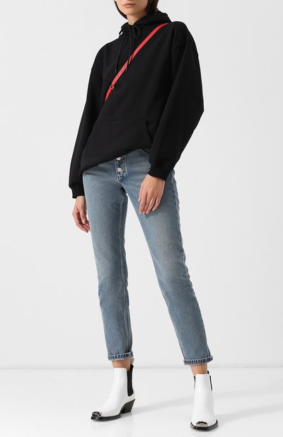 Хлопковая толстовка с капюшоном и логотипом бренда BALENCIAGA, арт. 518215/TAV37, фото 2