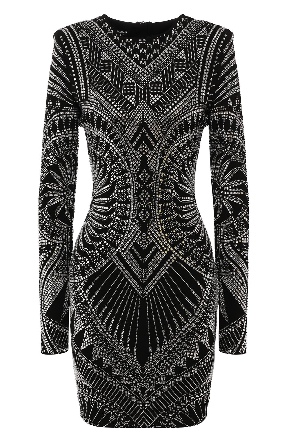 Платье BALMAIN черного цвета по цене 358000 руб., арт. TF16202/J028, фото 1 Платье BALMAIN, арт. TF16202/J028, фото 1
