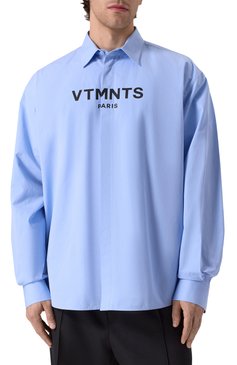 Хлопковая рубашка VTMNTS, арт. VL20SH180N, фото 3