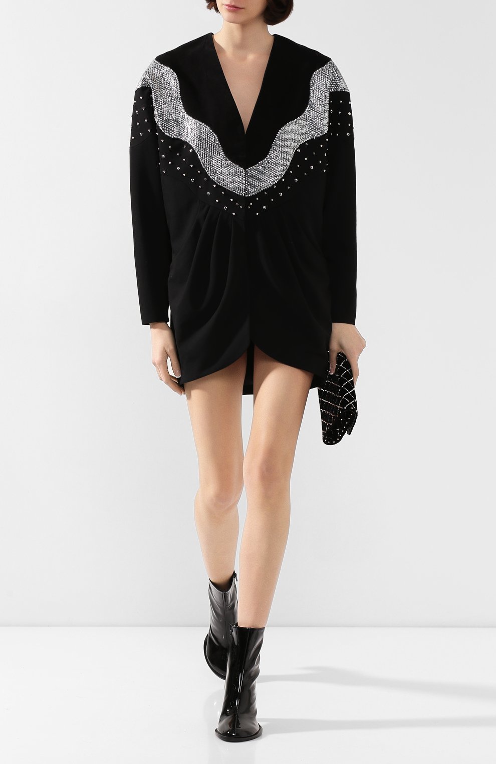 Шерстяное платье ISABEL MARANT, арт. R01573-19H034I/VICT0RIA, фото 2