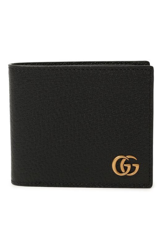 Кожаное портмоне GG Marmont Gucci 428726/DJ20T Чёрный 428726/DJ20T