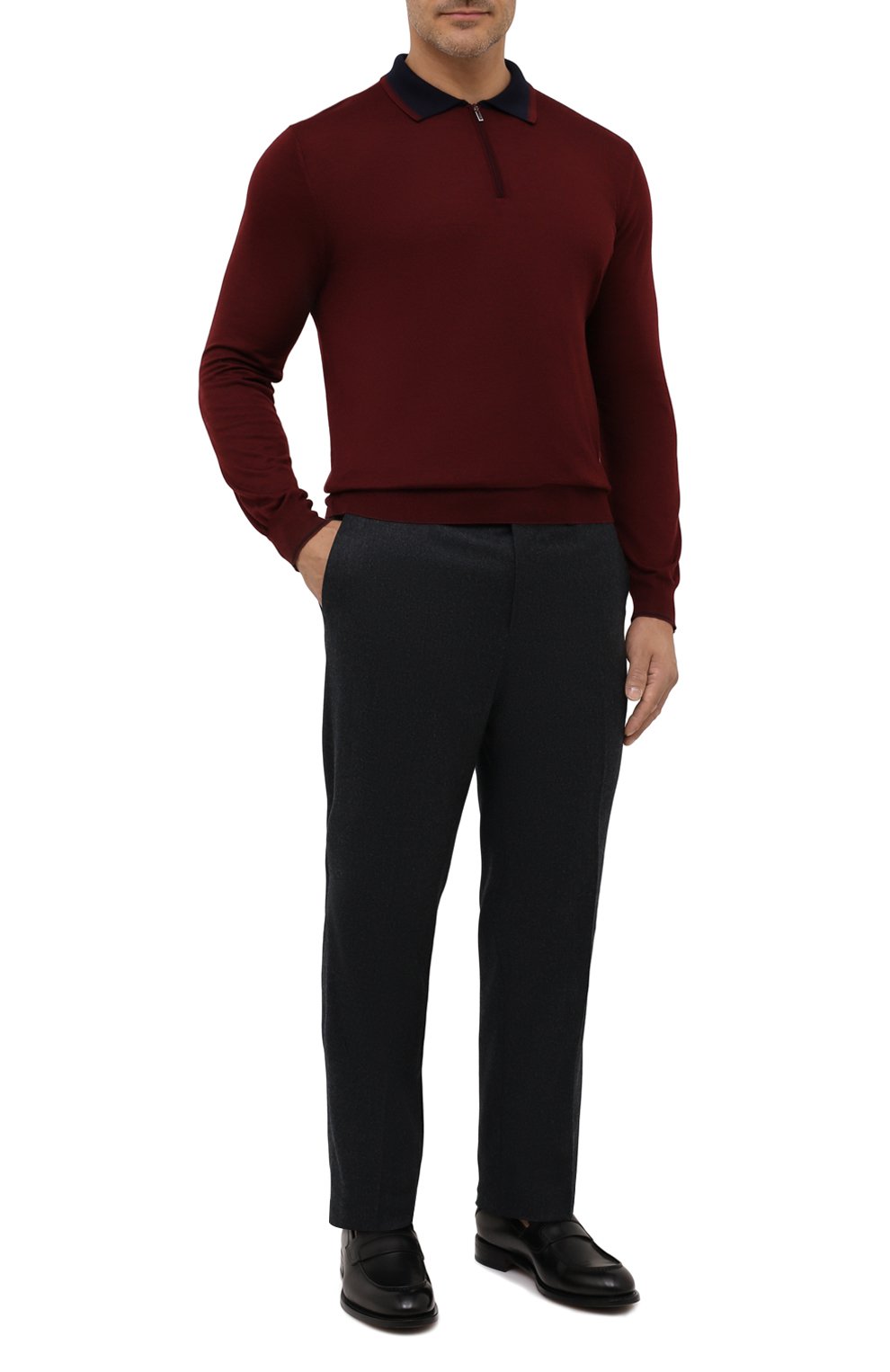 Шерстяные брюки ZILLI, арт. M0W-Z1-05405/0001, фото 2