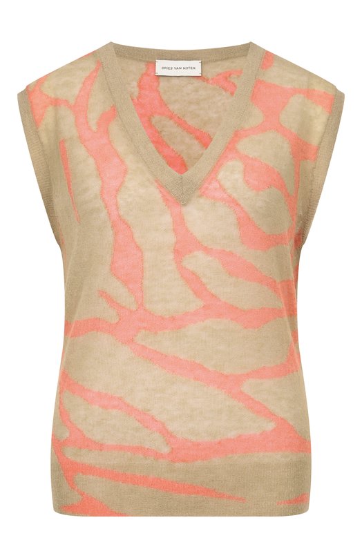 Жилет Dries Van Noten 131272/3723 Бежевый 131272/3723