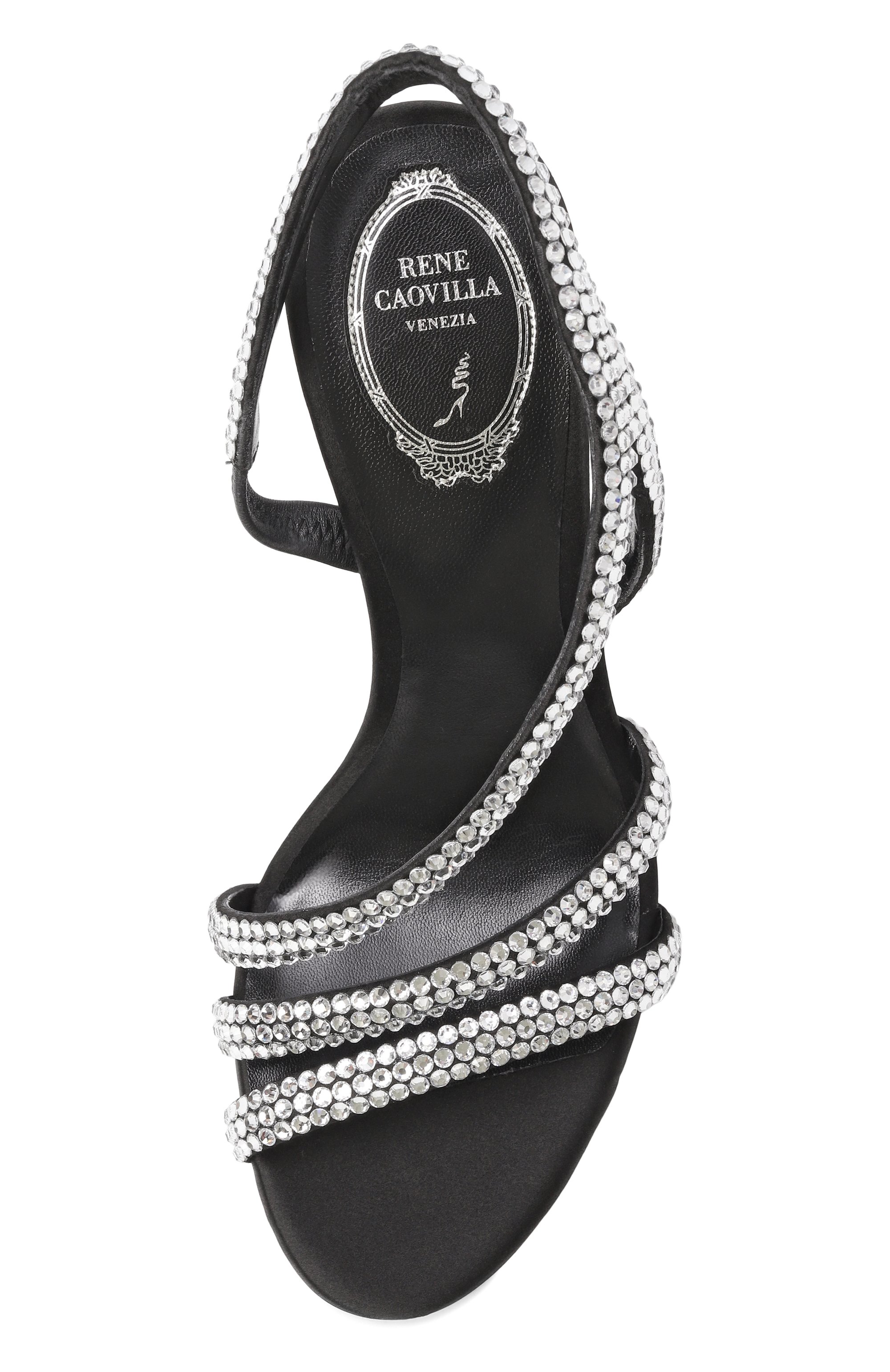 Текстильные босоножки lisa 105 RENE CAOVILLA, арт. C12190-105/R001, фото 6