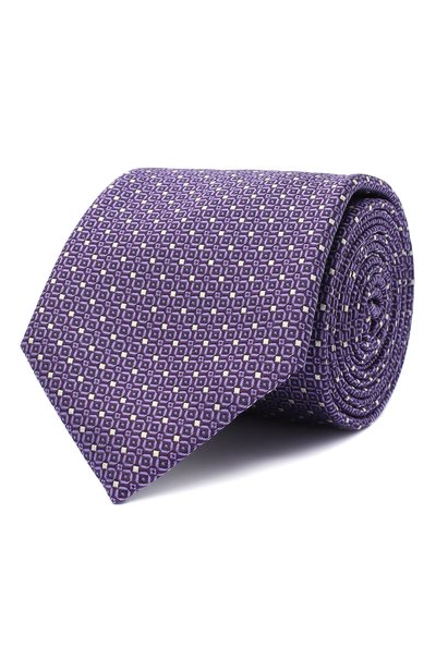Мужской шелковый галстук CANALI, арт. 18/HJ02843