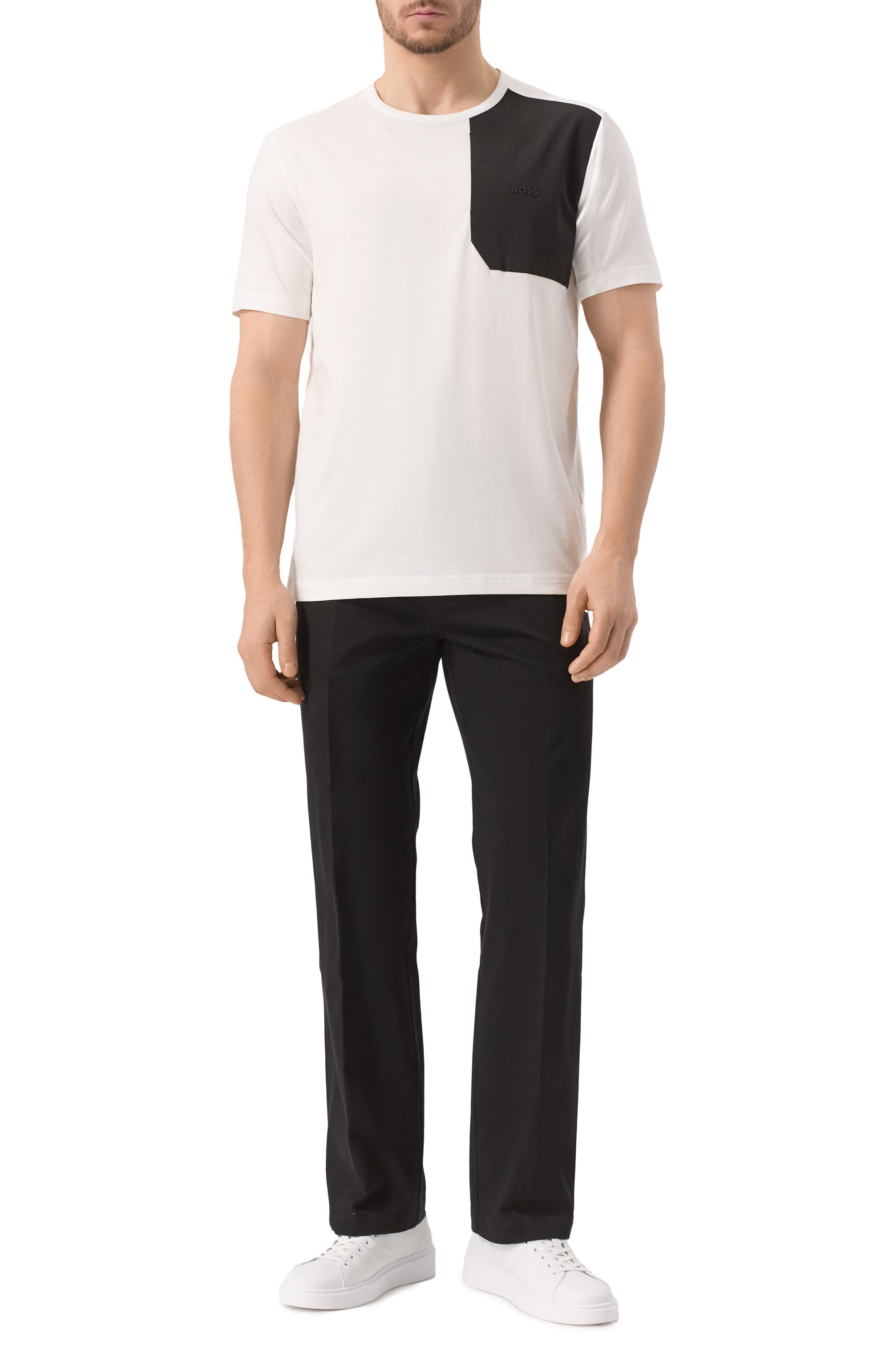 Хлопковые брюки HUGO BLUE, арт. 50510611, фото 2