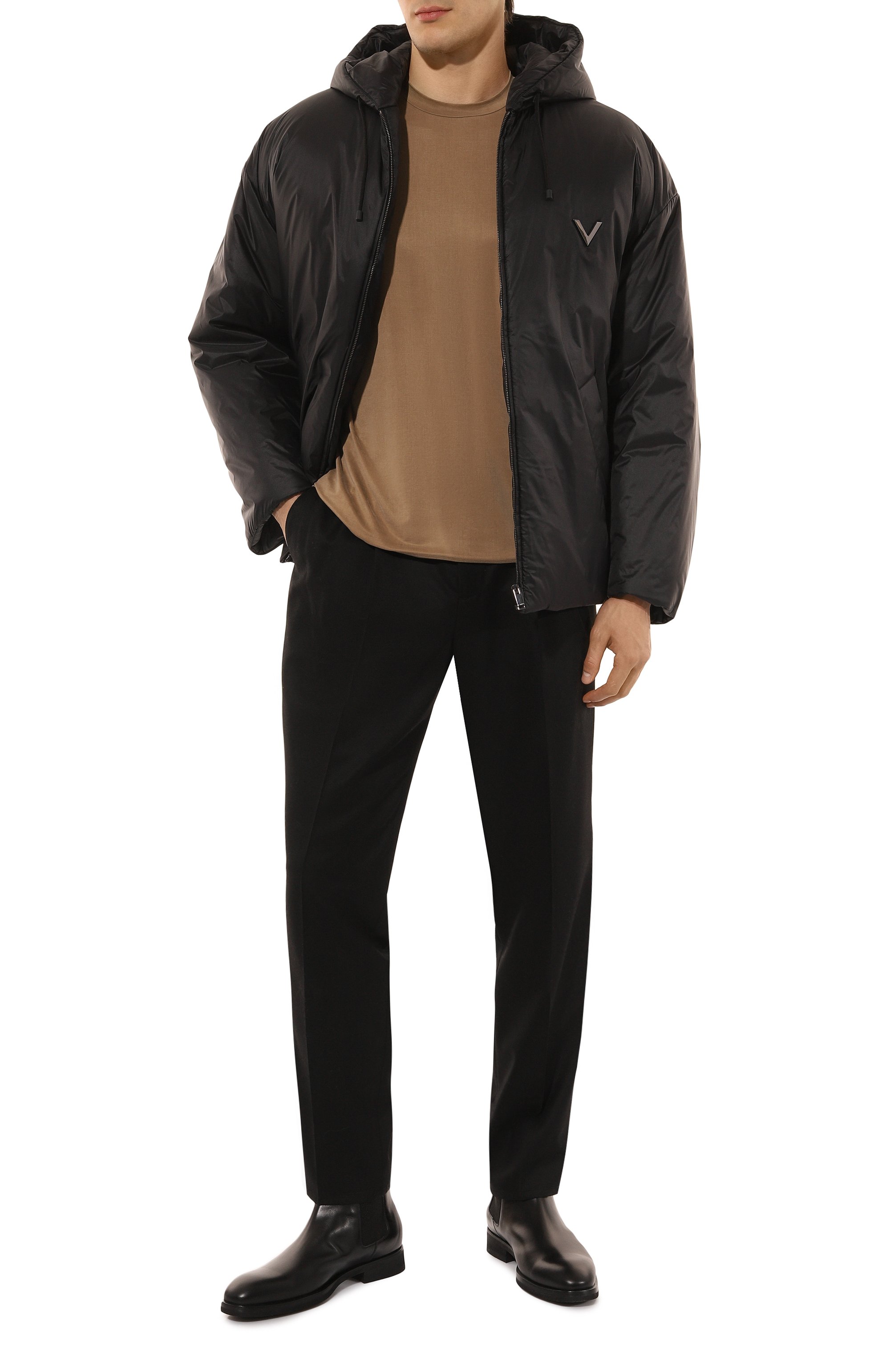 Футболка GIORGIO ARMANI бежевого цвета по цене 67300 руб., арт. GM001246/TE13613, фото 2 Футболка GIORGIO ARMANI, арт. GM001246/TE13613, фото 2