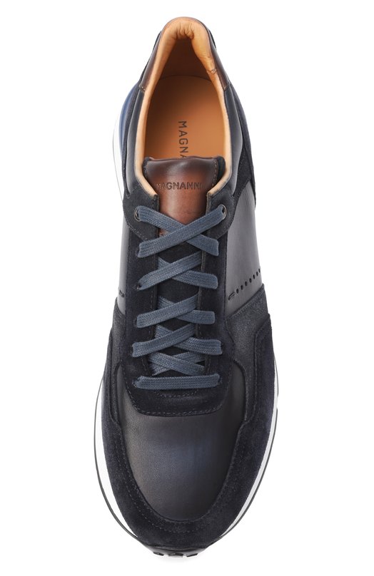 Кожаные кроссовки Sona II Magnanni 24747/CR0STIDIFU Синий  24747/CR0STIDIFU Фото 6