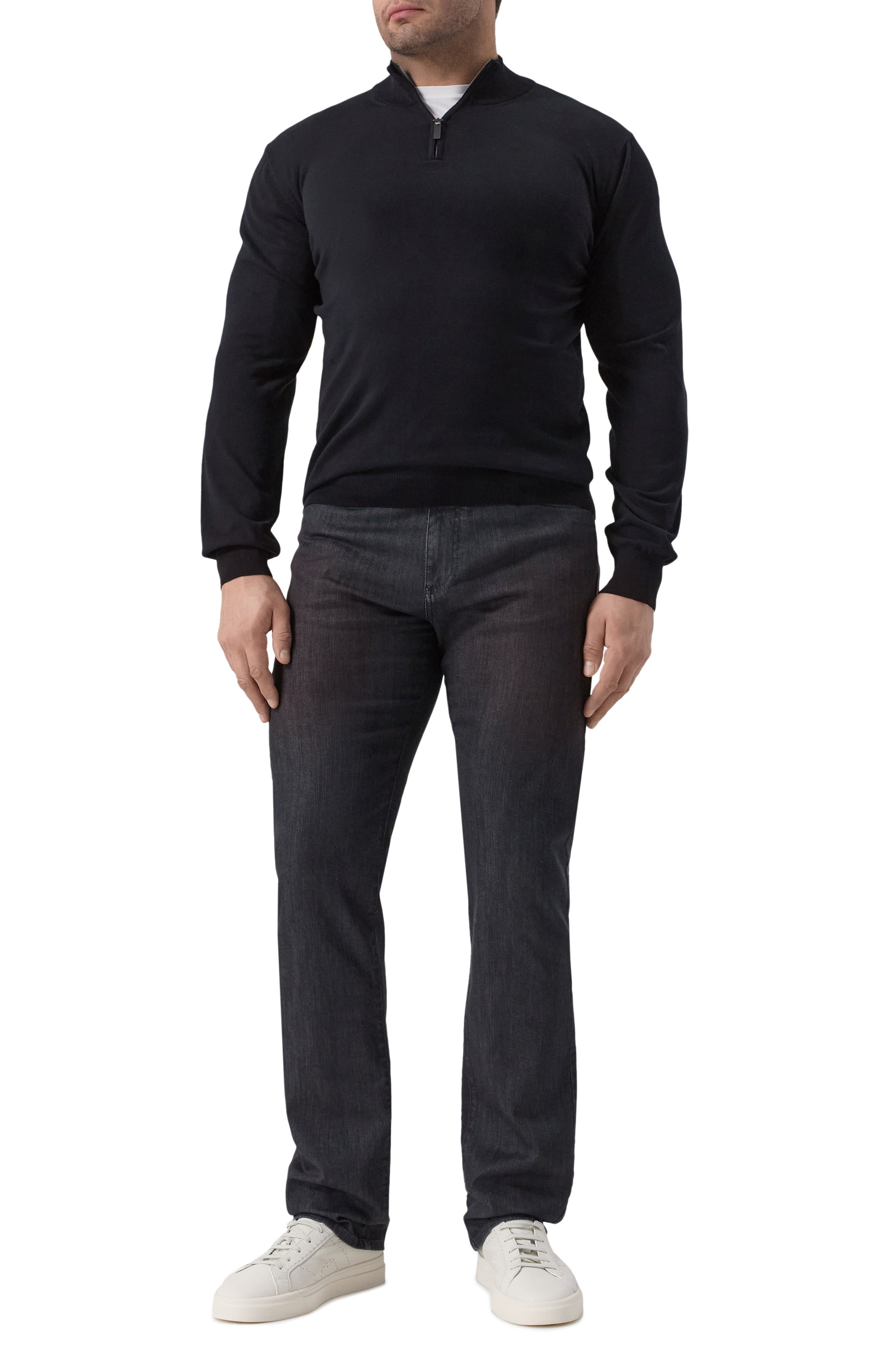 Хлопковый джемпер CANALI, арт. C0015/MK00145, фото 2