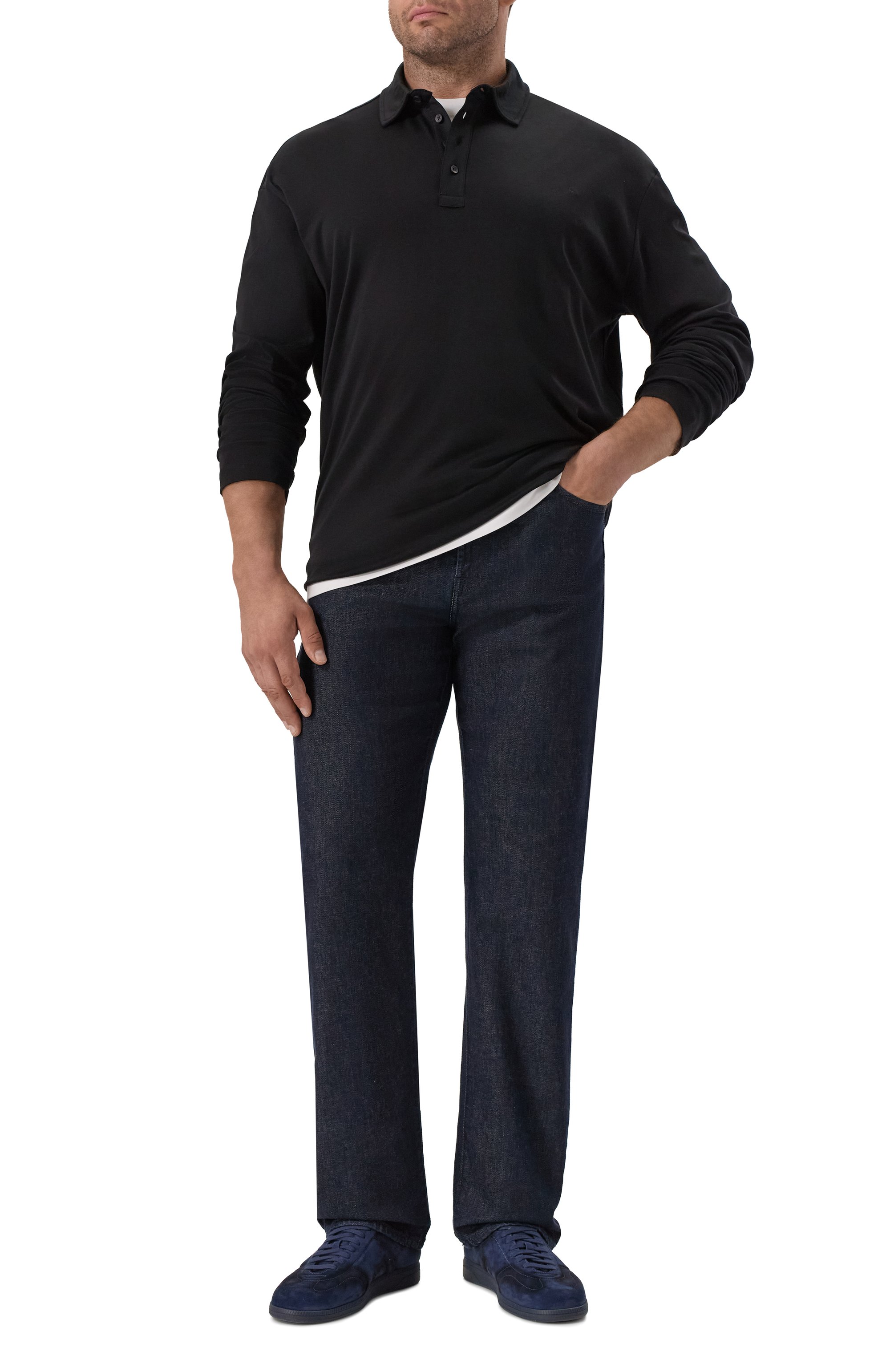 Хлопковое поло PAUL&SHARK, арт. 15311731, фото 2