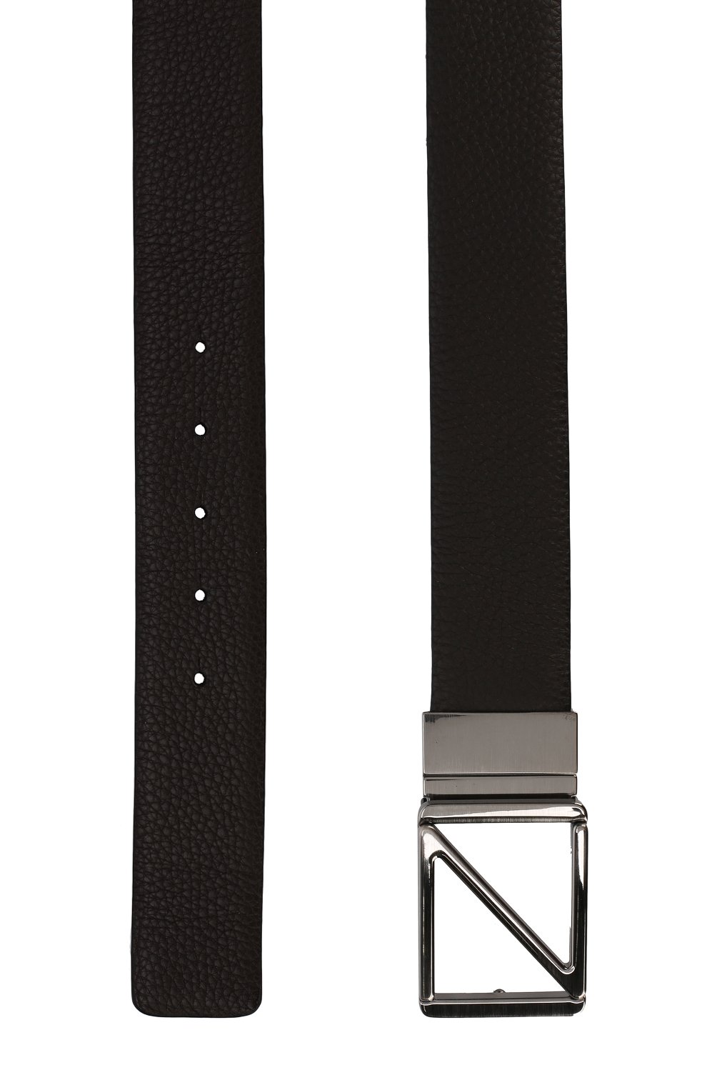 Кожаный ремень с металлической пряжкой ZEGNA, арт. BKRUX1/505C, фото 2