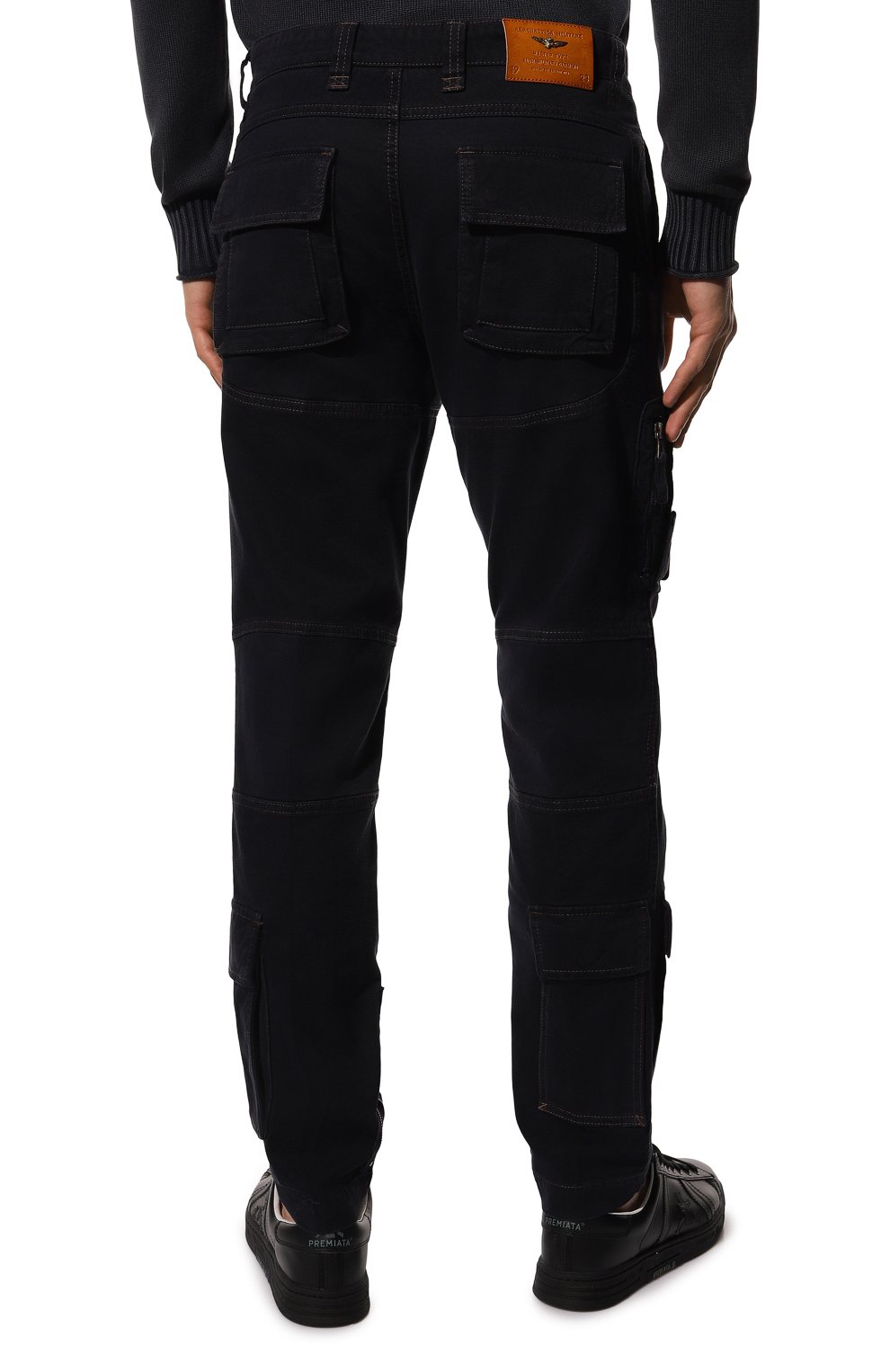 Хлопковые брюки-карго AERONAUTICA MILITARE, арт. 222PA939CT3040, фото 4