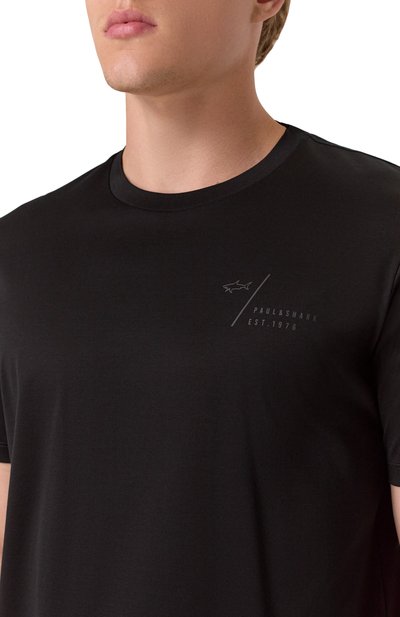 Хлопковая футболка PAUL&SHARK, арт. 15311622, фото 5