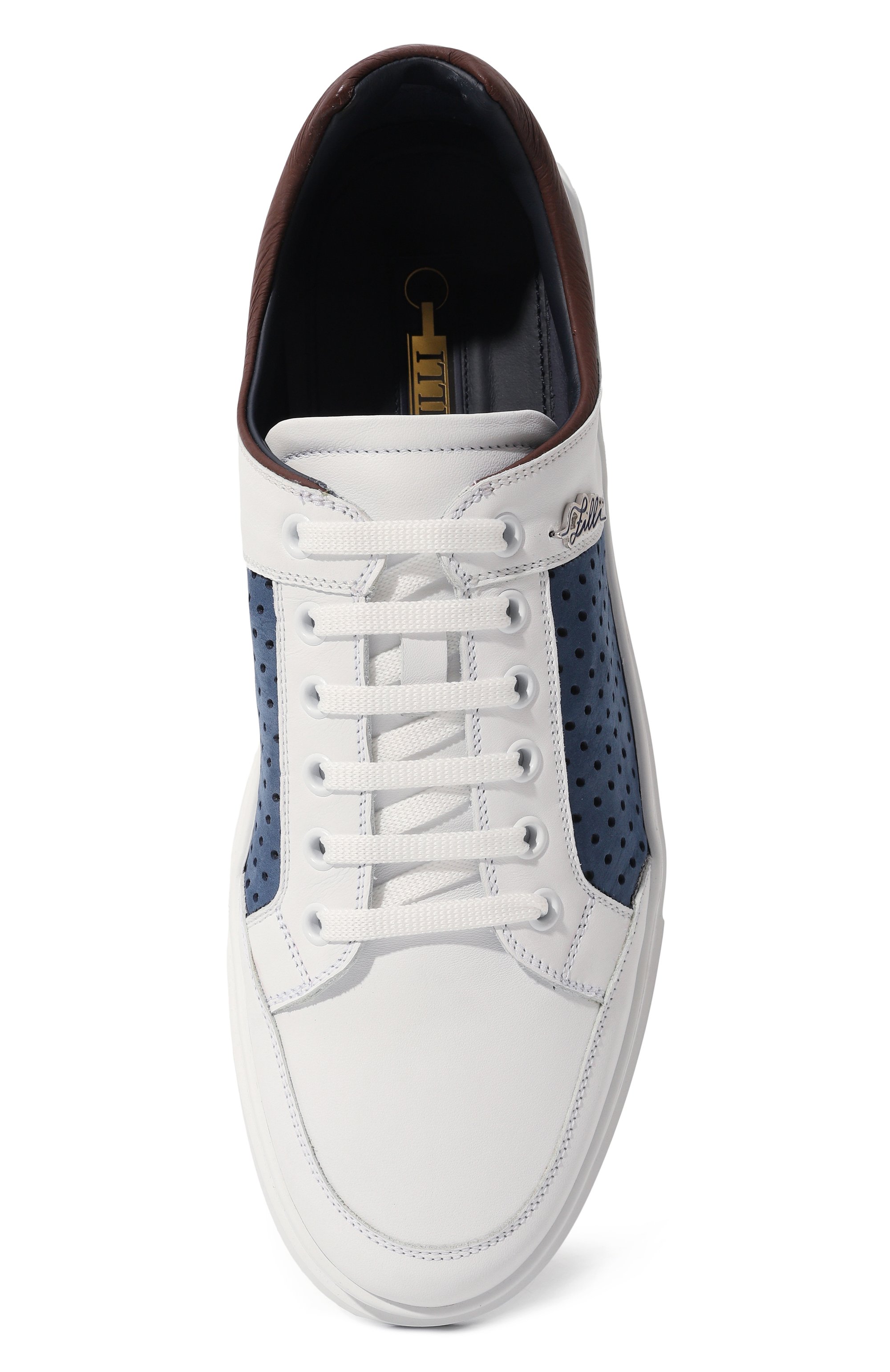 Кожаные кеды ZILLI, арт. H0071AM1024VHH001, фото 6