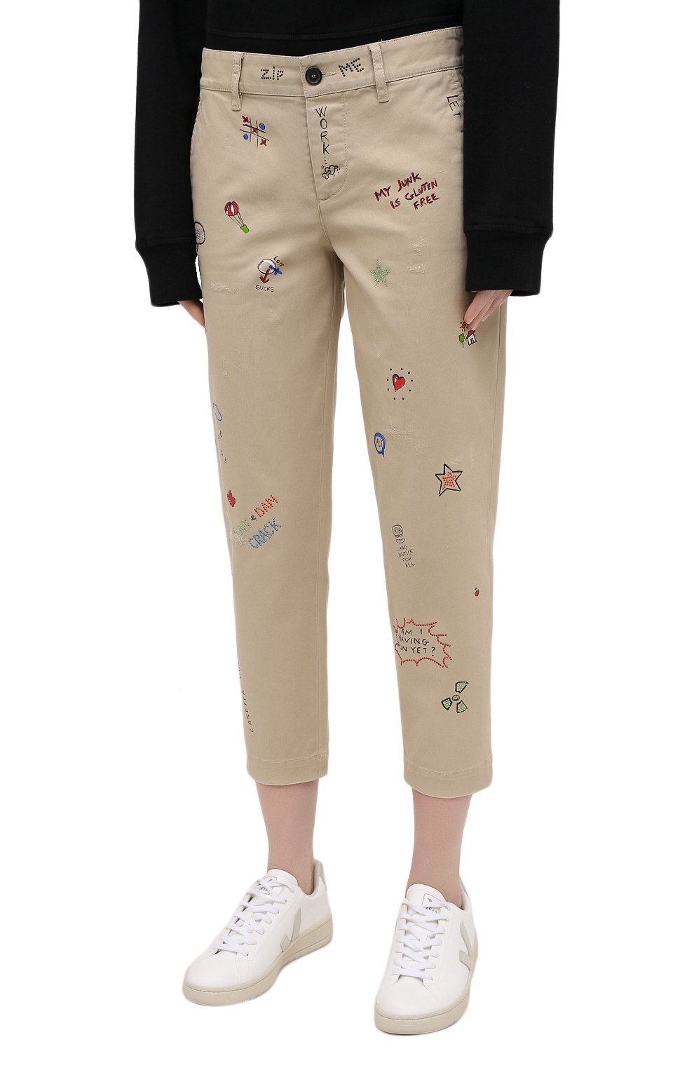 Хлопковые брюки DSQUARED2, арт. S75KB0219/S39021, фото 3
