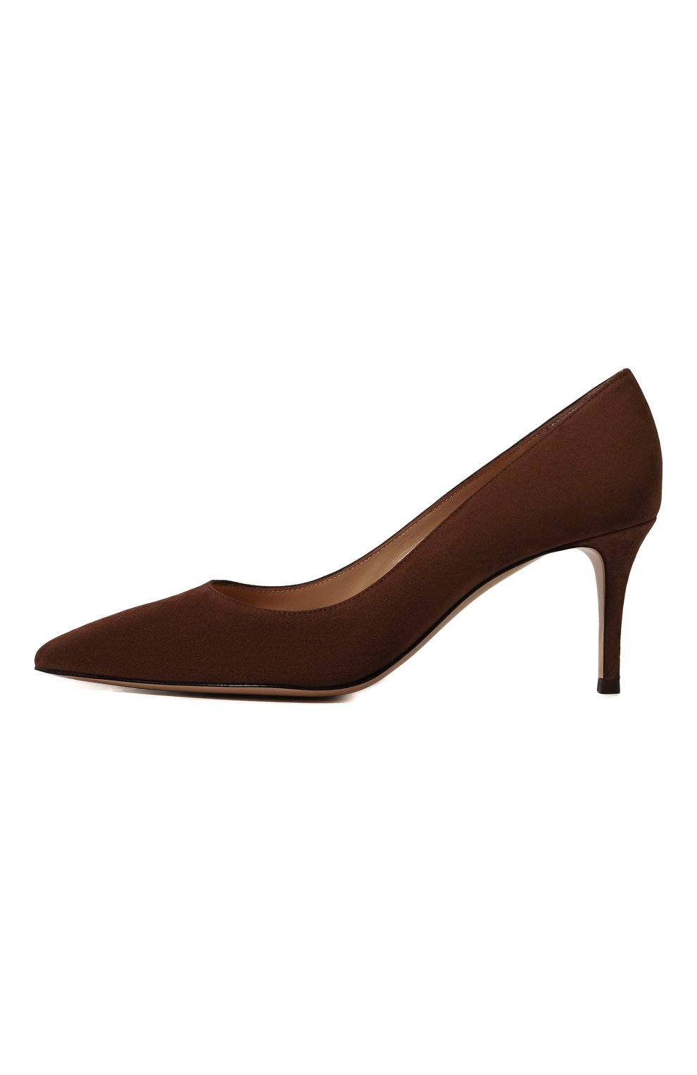 Замшевые туфли gianvito 70 GIANVITO ROSSI, арт. G26770.70RIC.CAMBR0W, фото 4