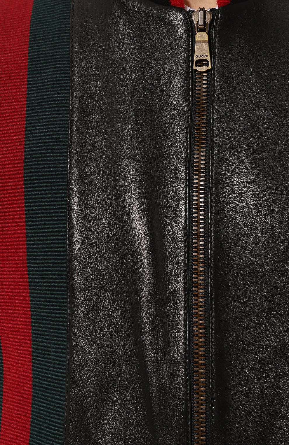 Кожаный бомбер GUCCI, арт. 593757 XNAH2, фото 5