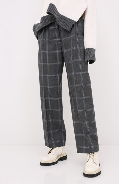Шерстяные брюки MARNI, арт. PAMA0192U0/TW893, фото 3