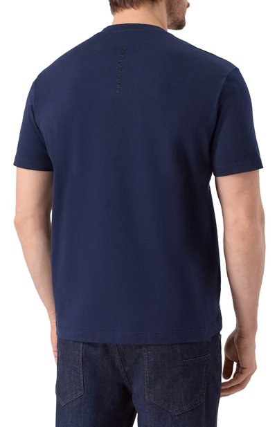 Хлопковая футболка PAUL&SHARK, арт. 26411013, фото 4