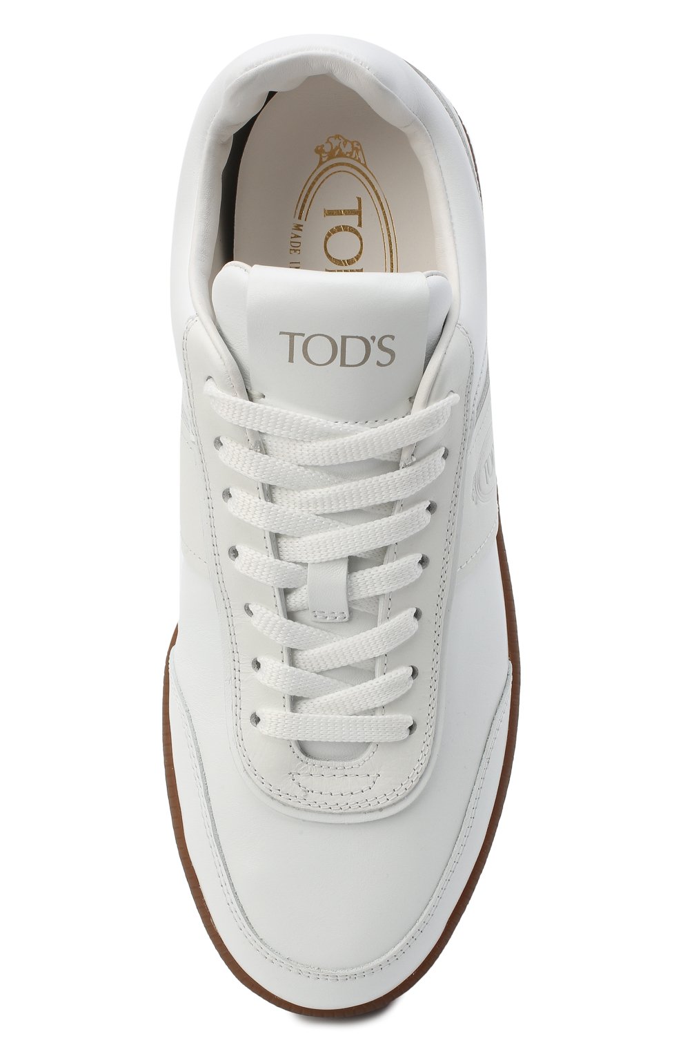 Кожаные кеды TOD’S, арт. XXW68C0DP300V7, фото 5