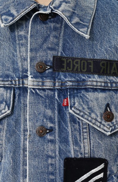 Джинсовый жилет с потертостями и бахромой ICONS OF CALIFORNIA, арт. PDVT_PS18, фото 5