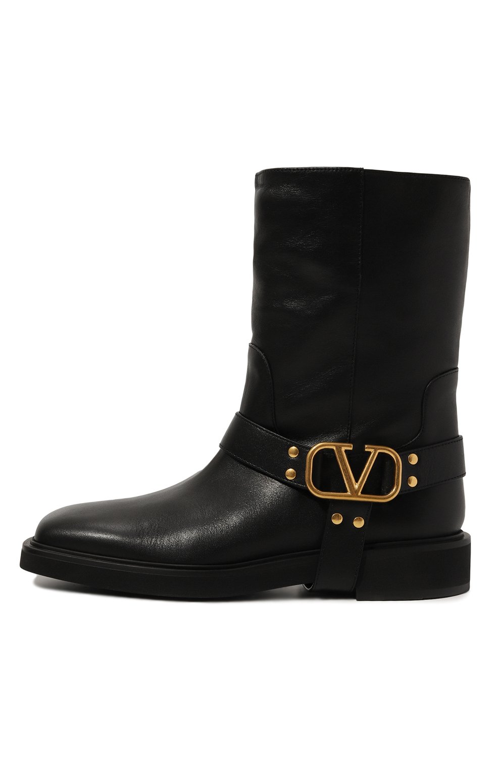 Кожаные ботинки vlogo signature VALENTINO, арт. 5W2S0JK6/DSH, фото 4
