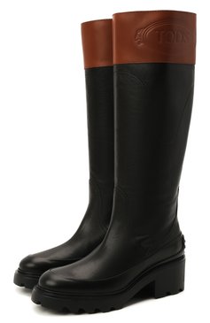 Кожаные сапоги TOD’S, арт. XXW08D0E070QHV, фото 1