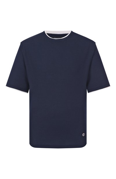 Мужская футболка из хлопка и шелка STEFANO RICCI, арт. MNH5204390/CTK01S