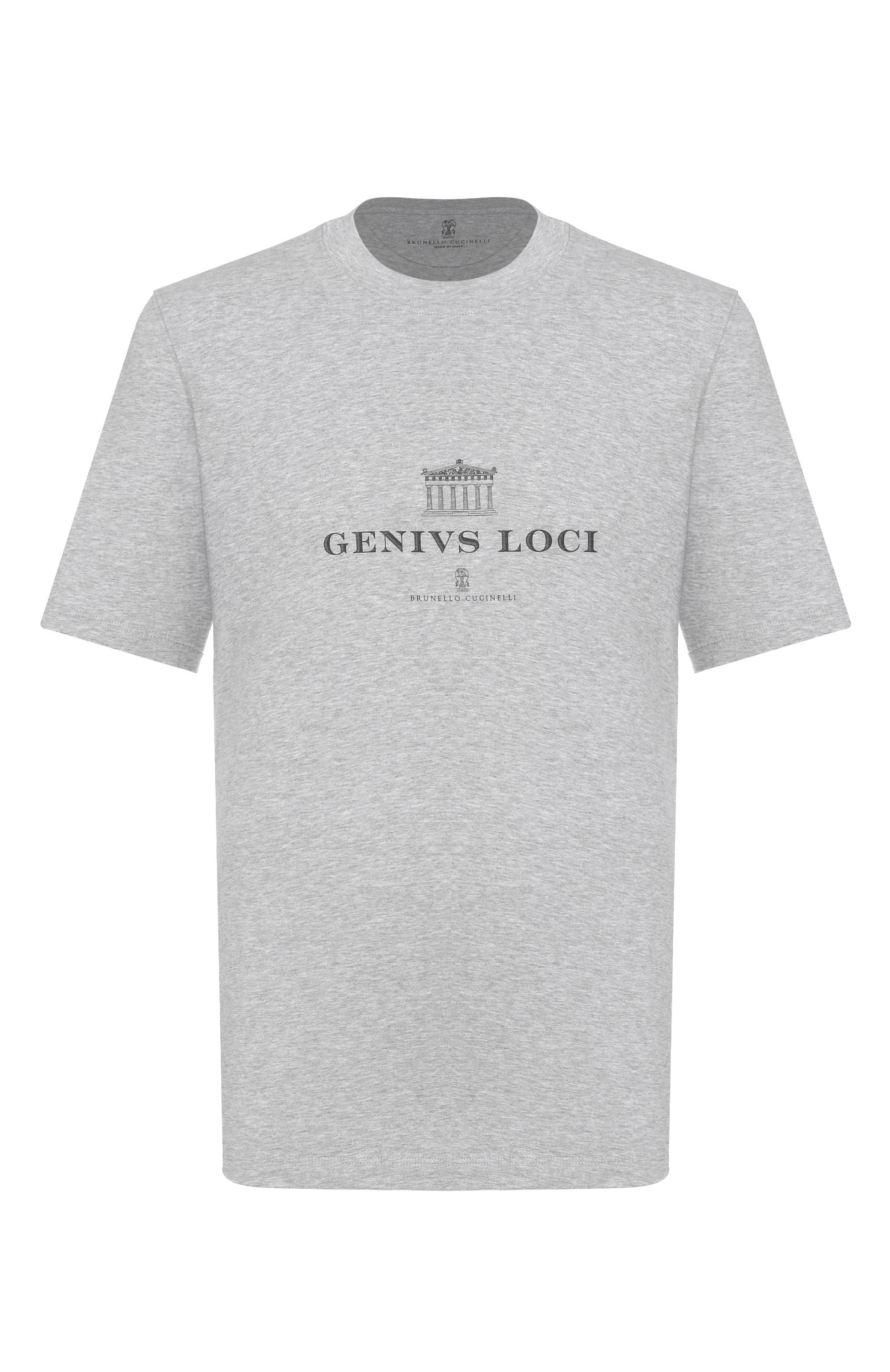 Хлопковая футболка BRUNELLO CUCINELLI, арт. M0B138520, фото 1