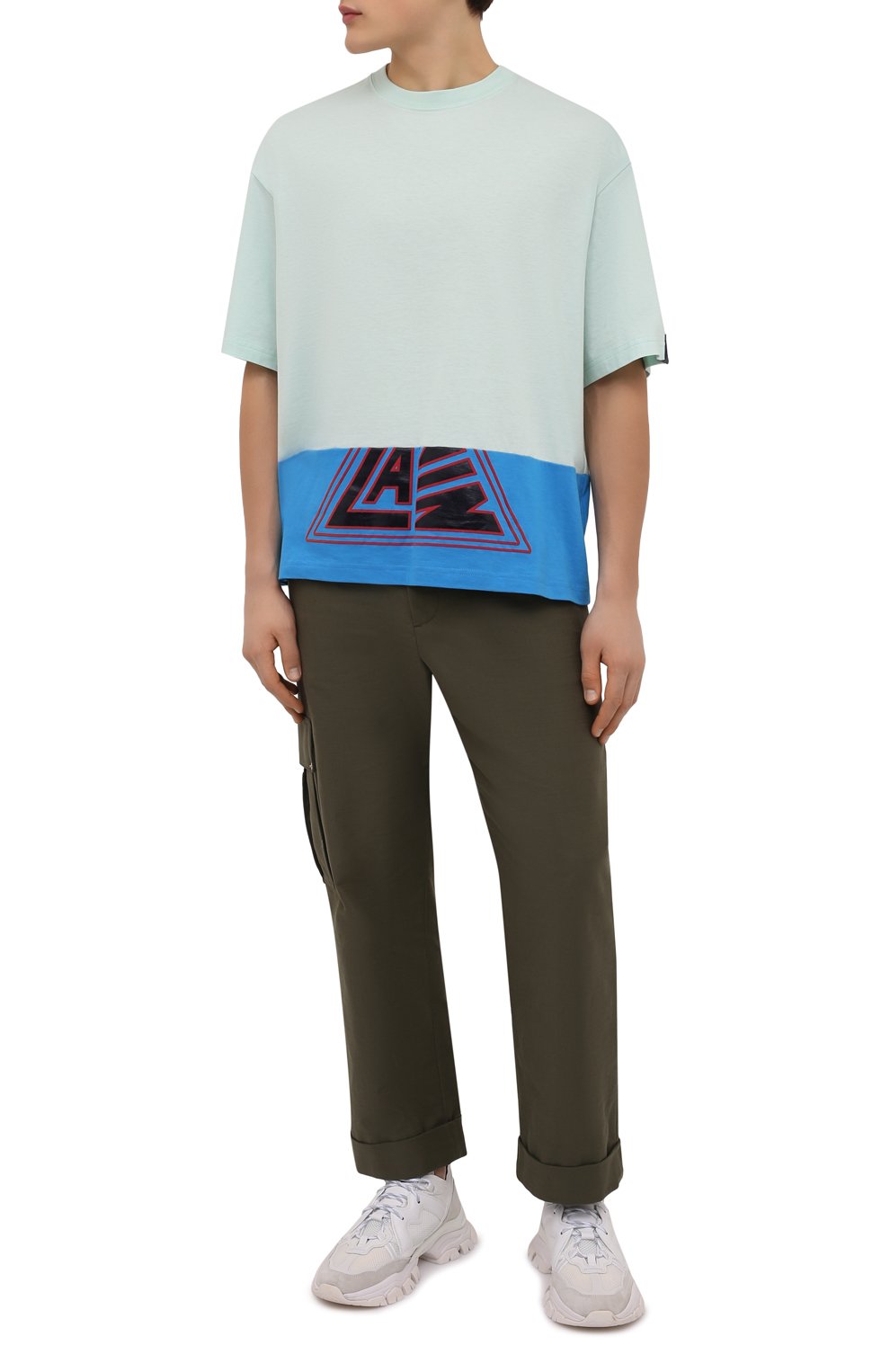 Хлопковая футболка LANVIN, арт. RM-TS0041-J196-P22, фото 2