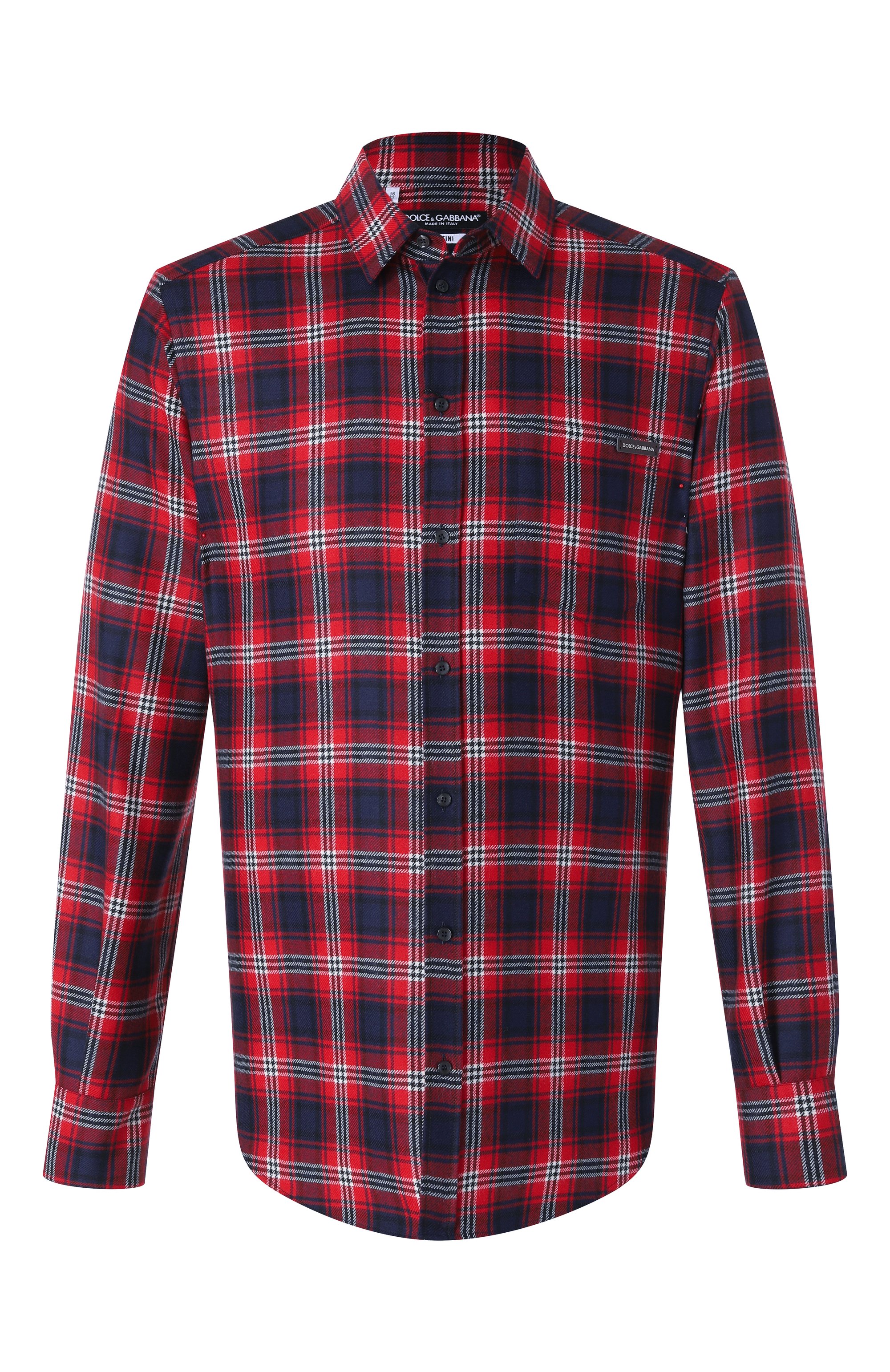 Шерстяная рубашка DOLCE & GABBANA, арт. G5JZ9T/FQ2H3, фото 1