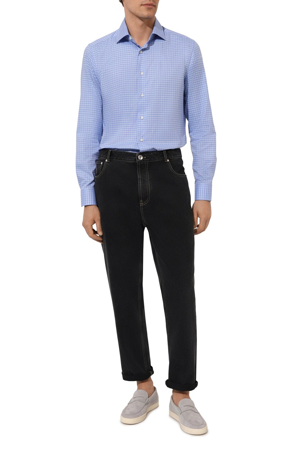 Хлопковая рубашка CANALI, арт. CCLX098/GD03289, фото 2