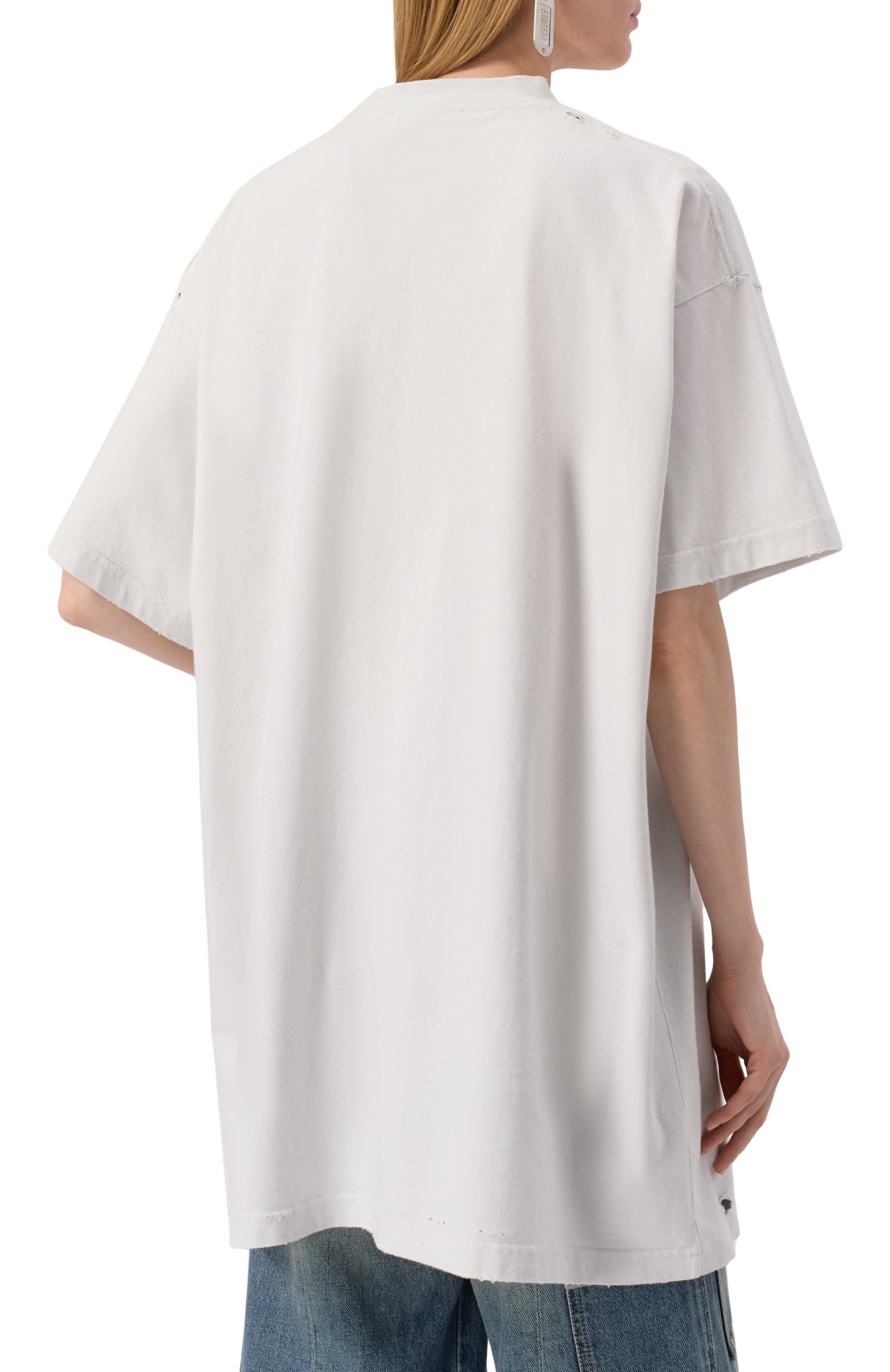 Хлопковая футболка BALENCIAGA, арт. 787349/TRVS8, фото 8