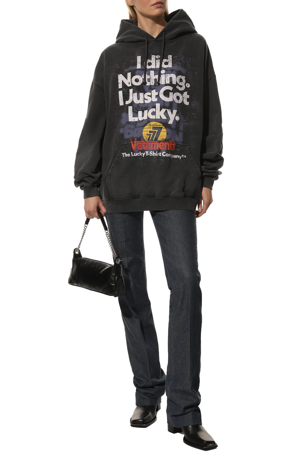 Хлопковое худи VETEMENTS, арт. UA53HD445B 1606/W, фото 2