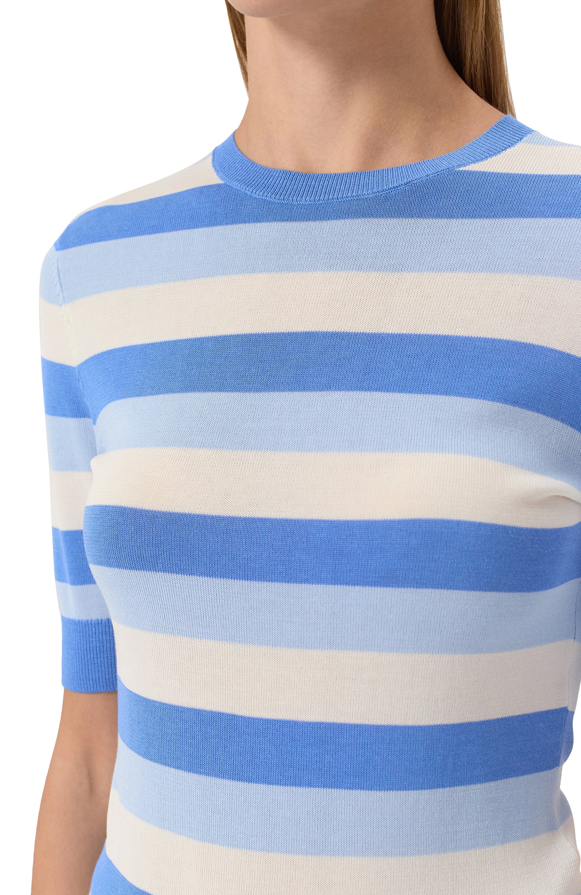 Пуловер из вискозы и хлопка BOSS, арт. 50467881, фото 5