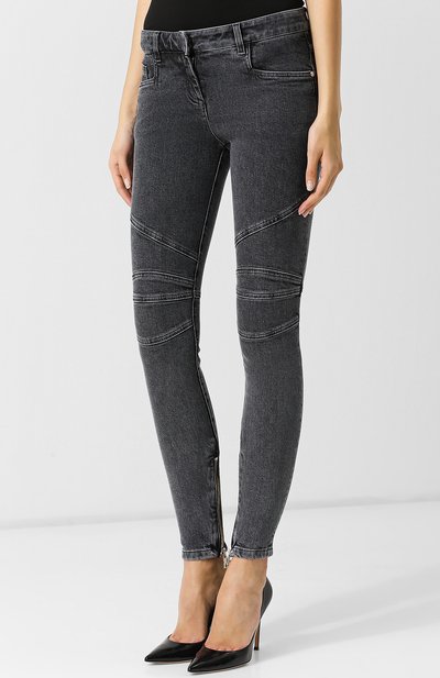 Джинсы-скинни с потертостями BALMAIN, арт. 145497/148K, фото 3