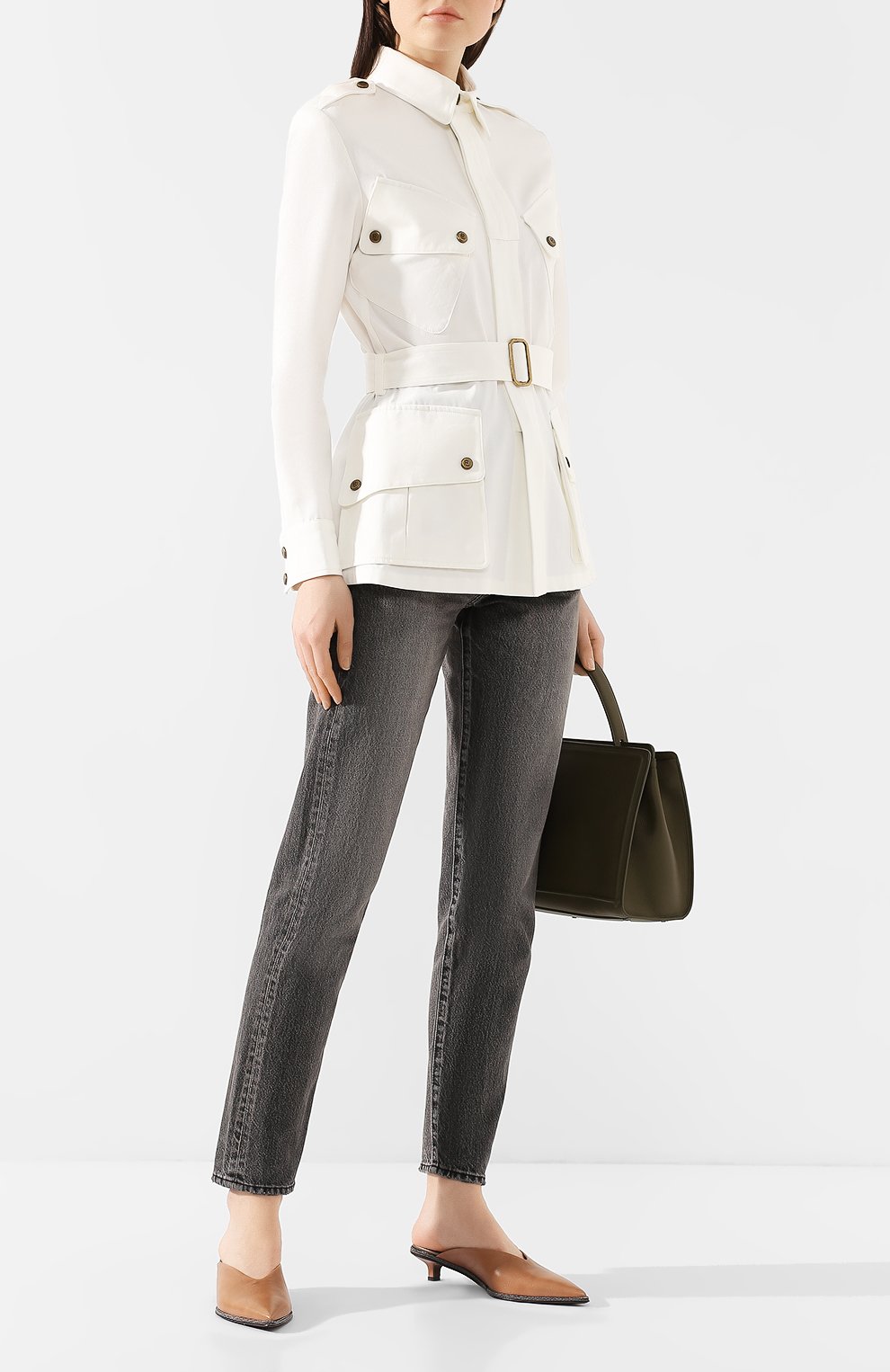 Кожаные мюли BRUNELLO CUCINELLI, арт. MZSLC1739, фото 2