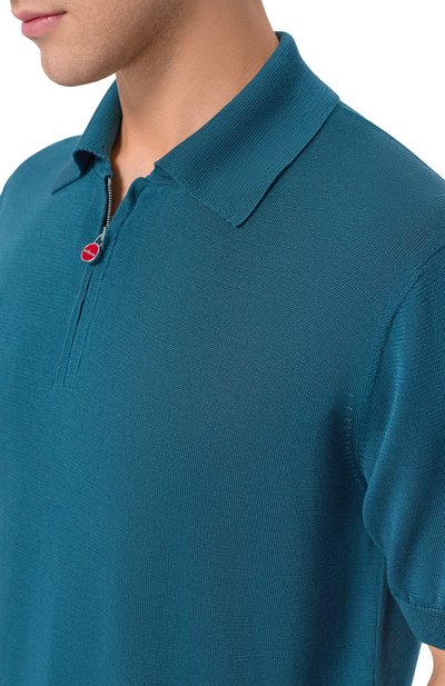 Шелковое поло KITON, арт. UMK0851, фото 5