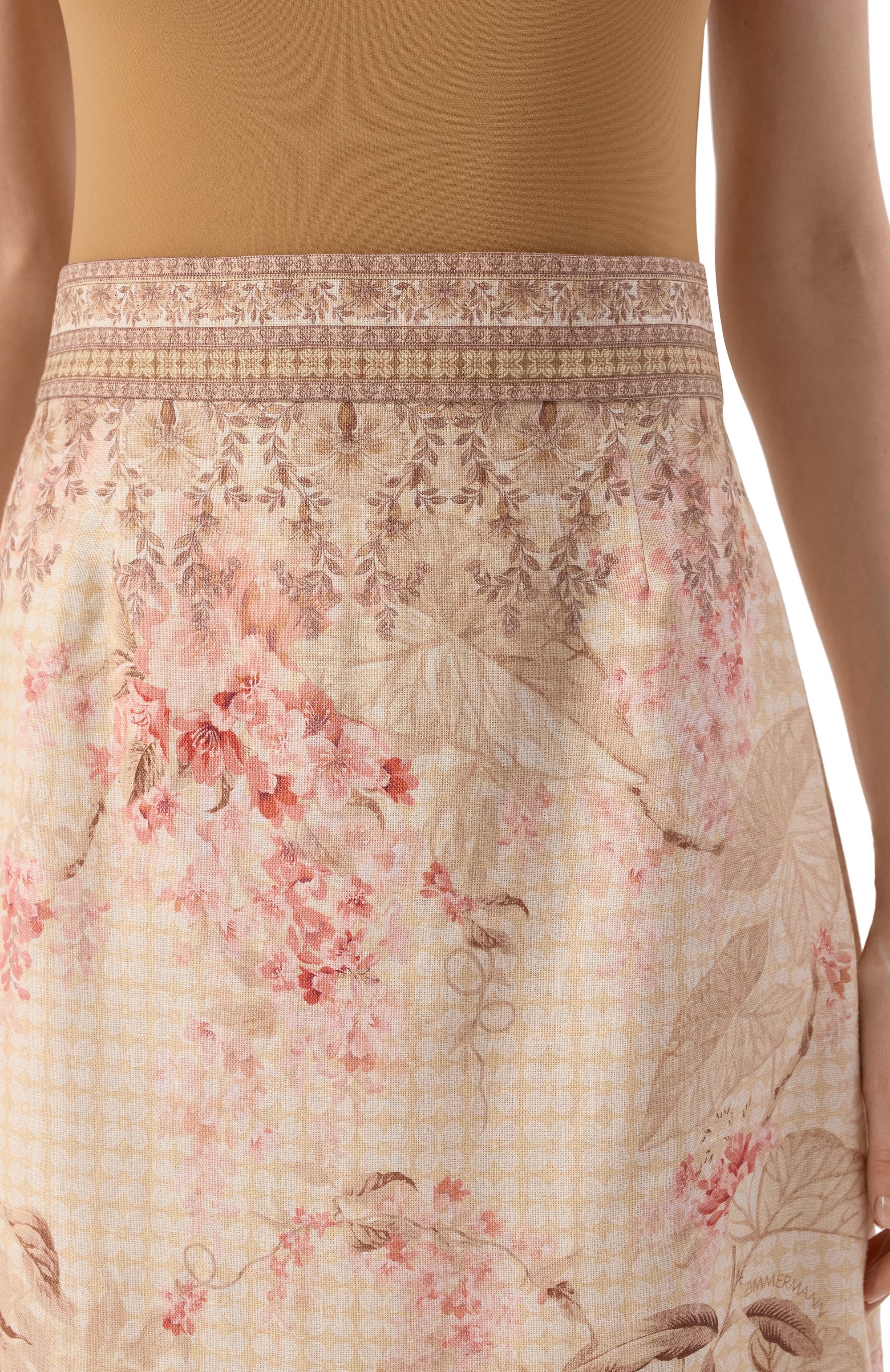 Льняная юбка ZIMMERMANN, арт. 9995SS251, фото 5