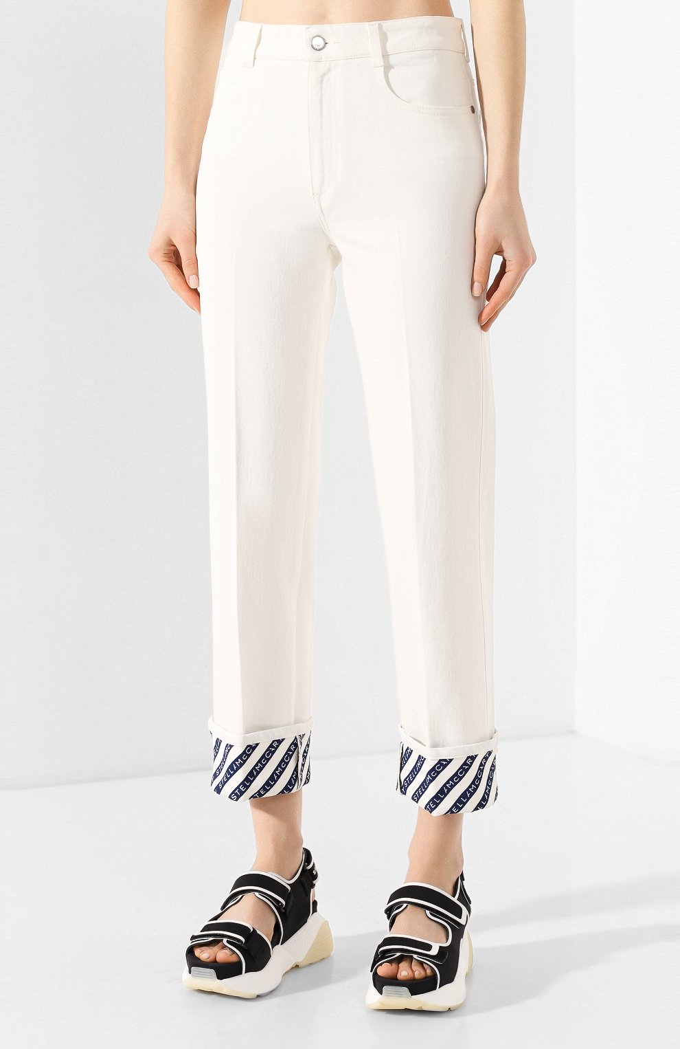Джинсы с отворотами STELLA MCCARTNEY, арт. 600453/SNH92, фото 3