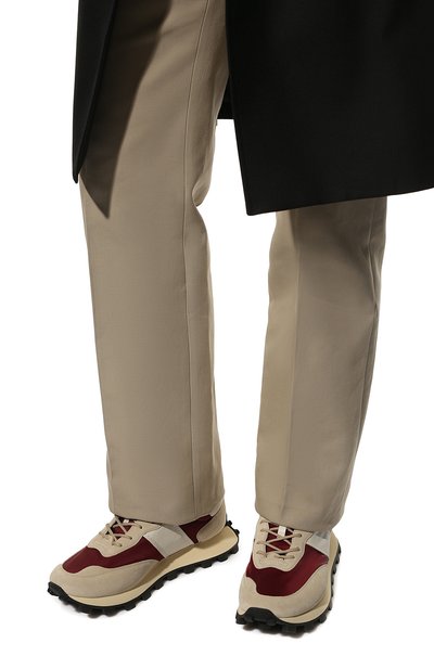 Комбинированные кроссовки TOD’S, арт. XXM25K0FL90PQ4, фото 3