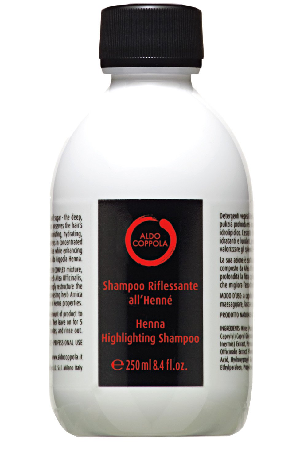 Шампунь для волос термальный с хной (250ml) ALDO COPPOLA, арт. C20406, фото 1