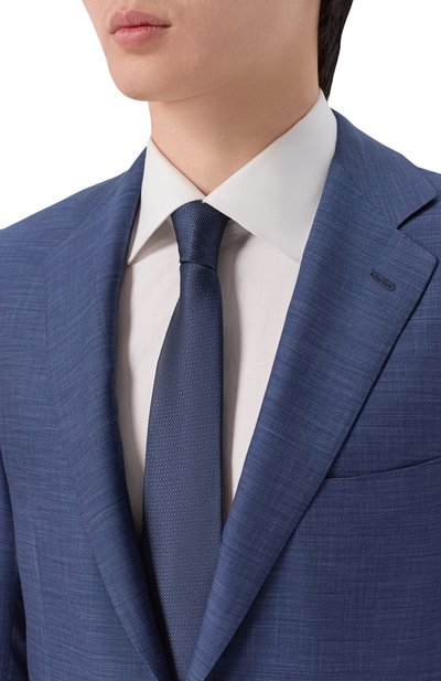 Мужской шелковый галстук KITON, арт. UCRVKPC07L18