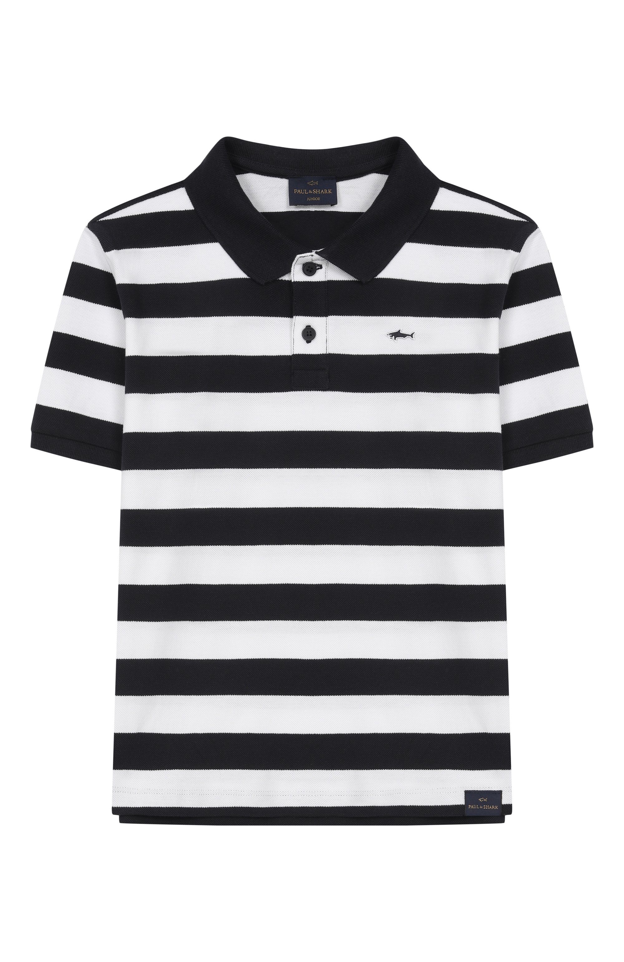 Хлопковое поло PAUL & SHARK JUNIOR, арт. WUM00B/LEB04/10A-16A, фото 1