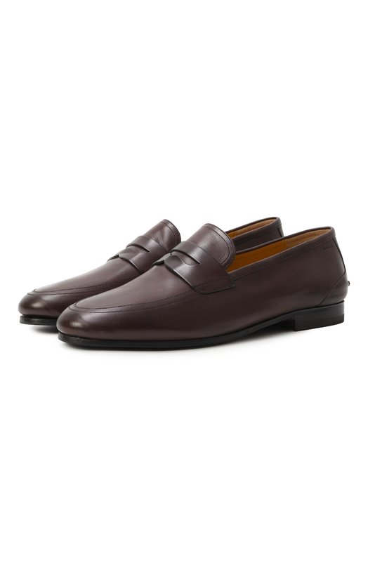 фото Кожаные пенни-лоферы plume bally