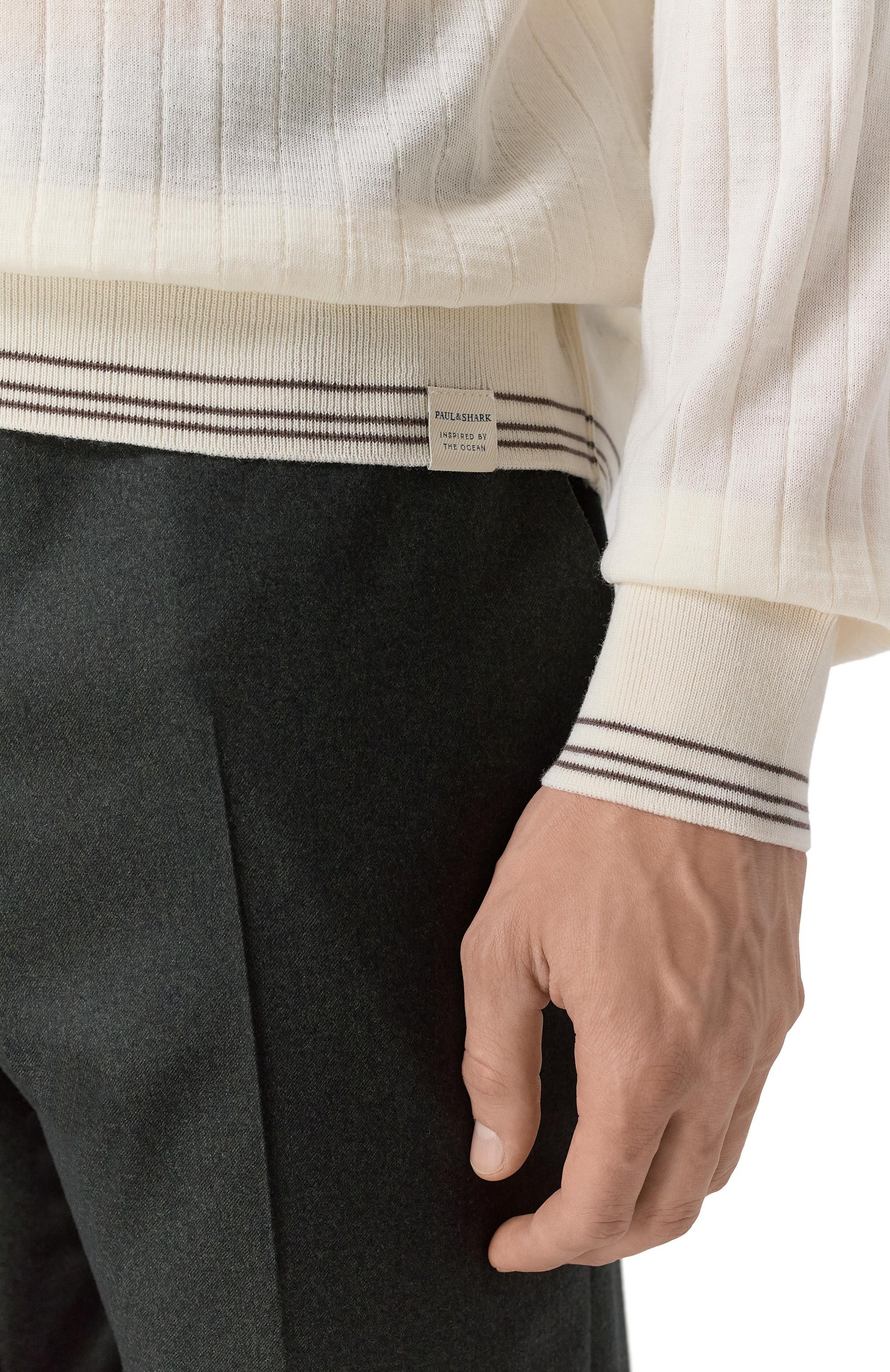 Водолазка из шерсти и кашемира PAUL&SHARK, арт. 15311018/3XL-6XL, фото 5